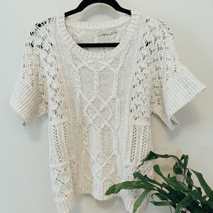 Prana Short Sleeve Sweater